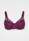 NUANCE BY LASCANA MINIMIZER BRA - Bøyle-BH - eggplant