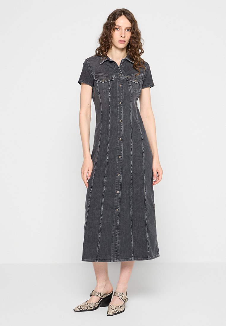 Diesel Jeansjurken grijs denim/greydenim