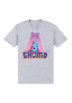 CARE BEARS HALLOWEEN GRUMPY GHOSTED - T-Shirt print - heather grey