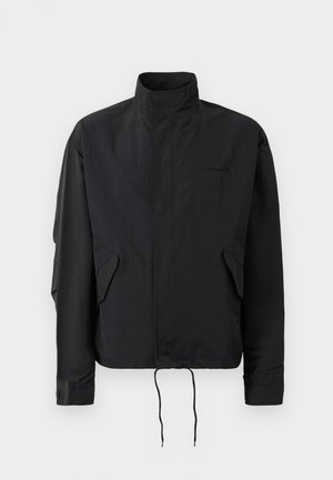 CROPPED PARKA UNISEX - Viegla jaka - black