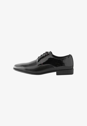 Next SQUARE TOE DERBY REGULAR FIT - Elegantsed paeltega jalatsid - black