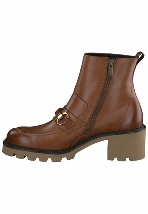 Korte laarzen - classic calf cognac