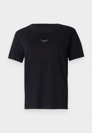 Zadig & Voltaire MARTA WINGS STRASS - T-Shirt print - noir