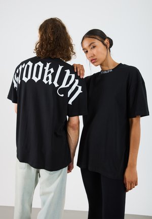 UNISEX - Print T-shirt - black