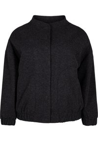 MIT TASCHEN - Bomber stiliaus striukė - dark grey melange