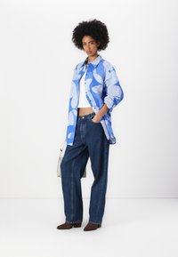 Marimekko HEITTO UNIKKO - Skjortebluse - blue/white