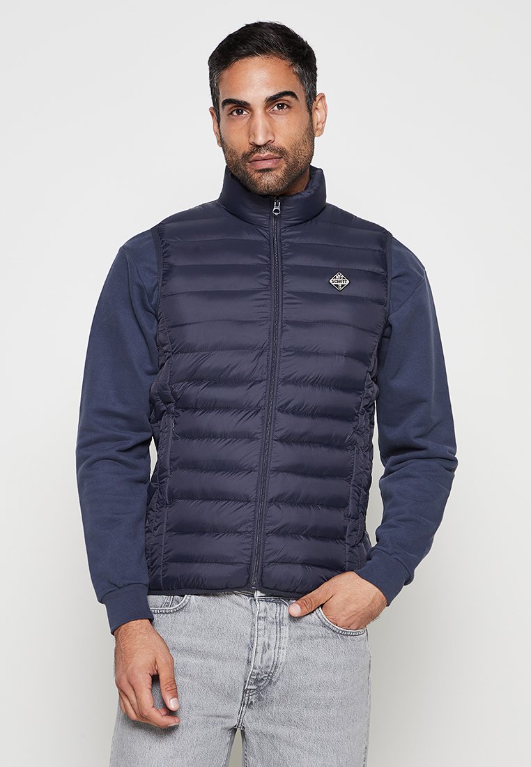 Schott Bodywarmer koningsblauw