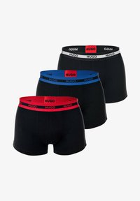 Unausgewählt, schwarz rot blau