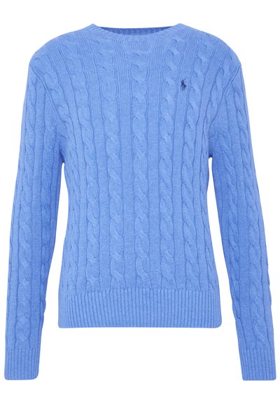 Polo Ralph Lauren CABLE KNIT COTTON JUMPER - Jumper - heathe