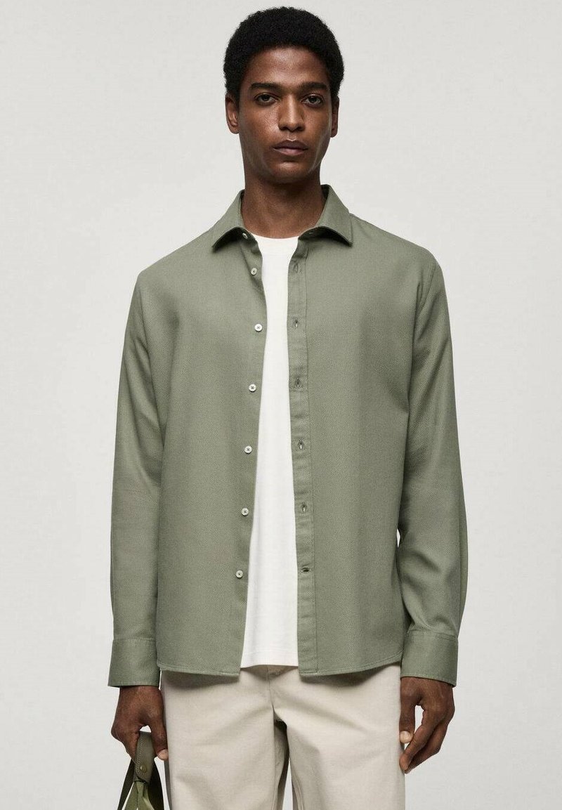 Mango Camicia - khaki