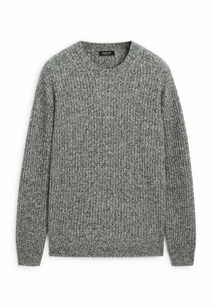 Massimo Dutti BLEND MOULINÉ - Maglione - grey