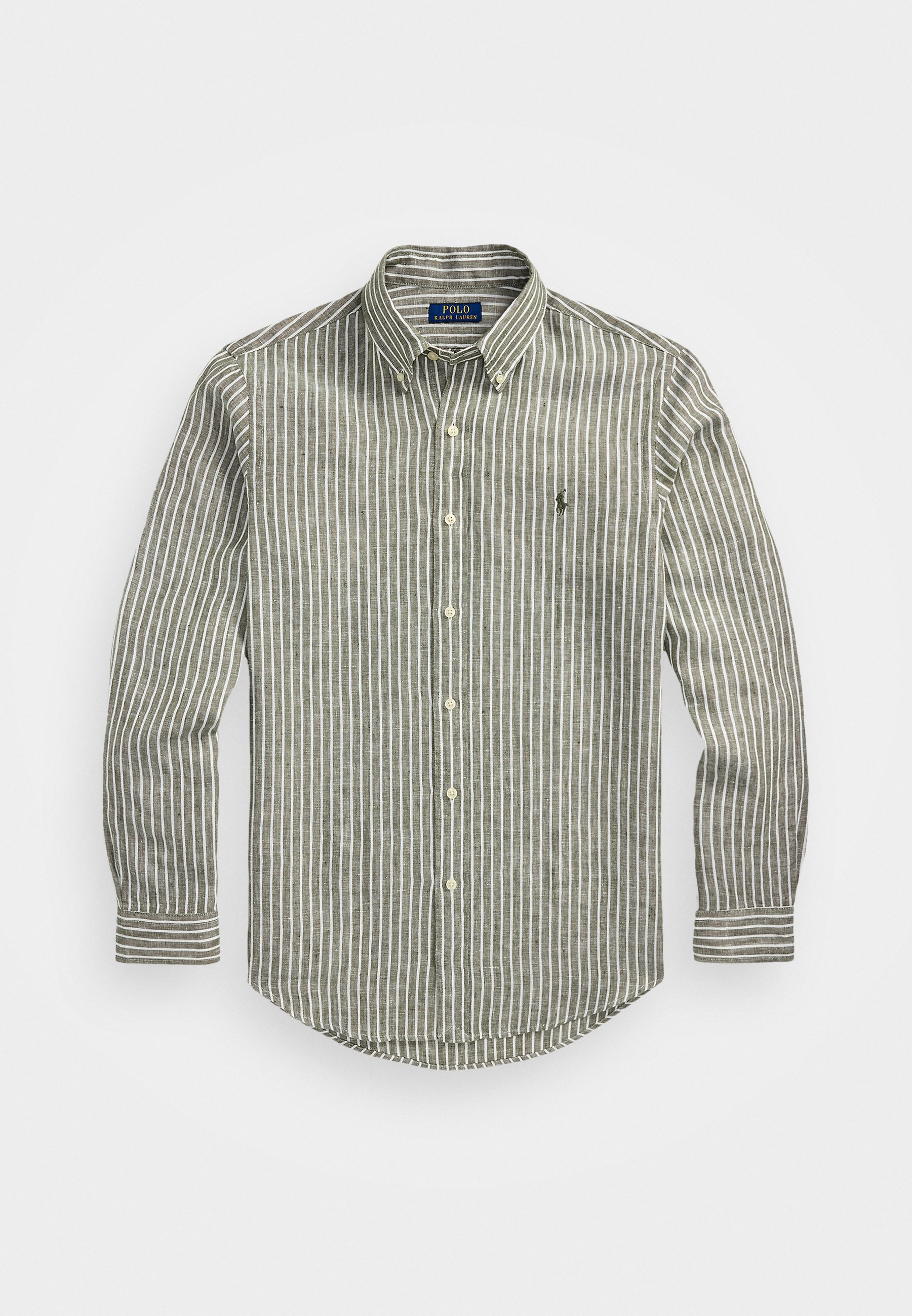 Tシャツ・カットソー Ralph Lauren Custom-Fit Striped Linen Shirt (710969636 002) Polo Ralph Lauren Custom Fit Striped Oxford Shirt | Apparel