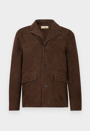 ERICKSON JACKET - Leren jas - brown