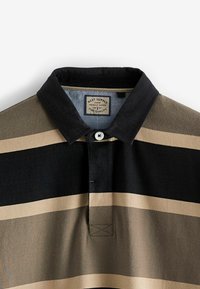 Next Polokošeľa - neutral brown black stripe