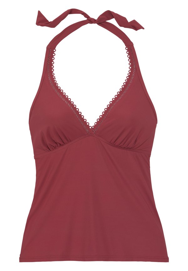 BÜGEL-TANKINI - Bikini-Top - rostrot