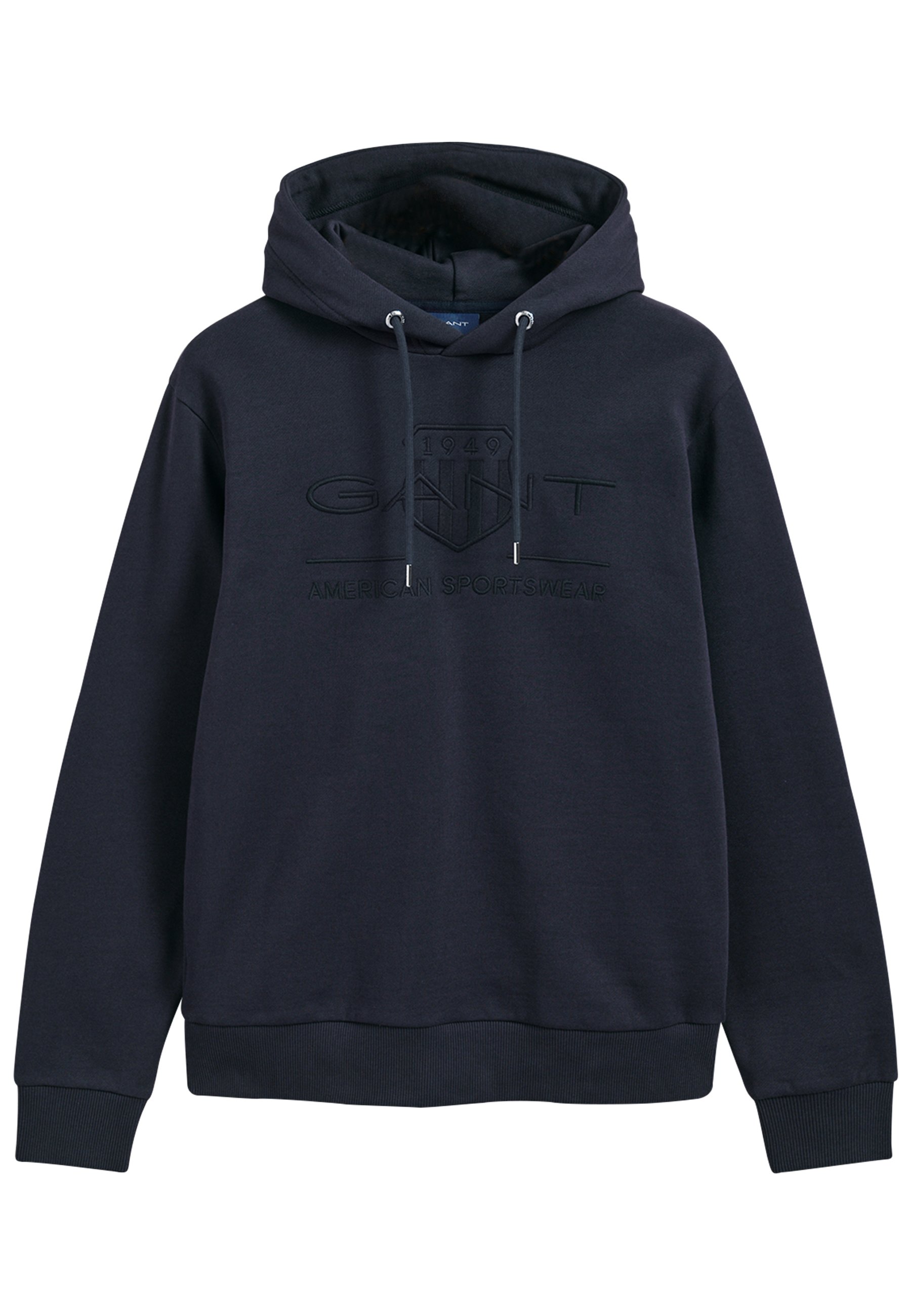 GANT Mikina s kapucí - evening blue