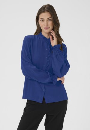 Cream VENEA - Chemisier - galaxy blue