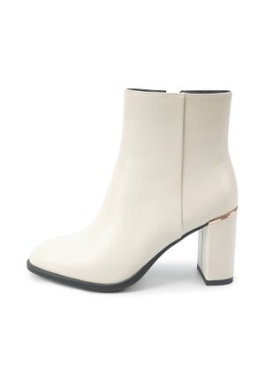 OLGA - Botine clasice - white