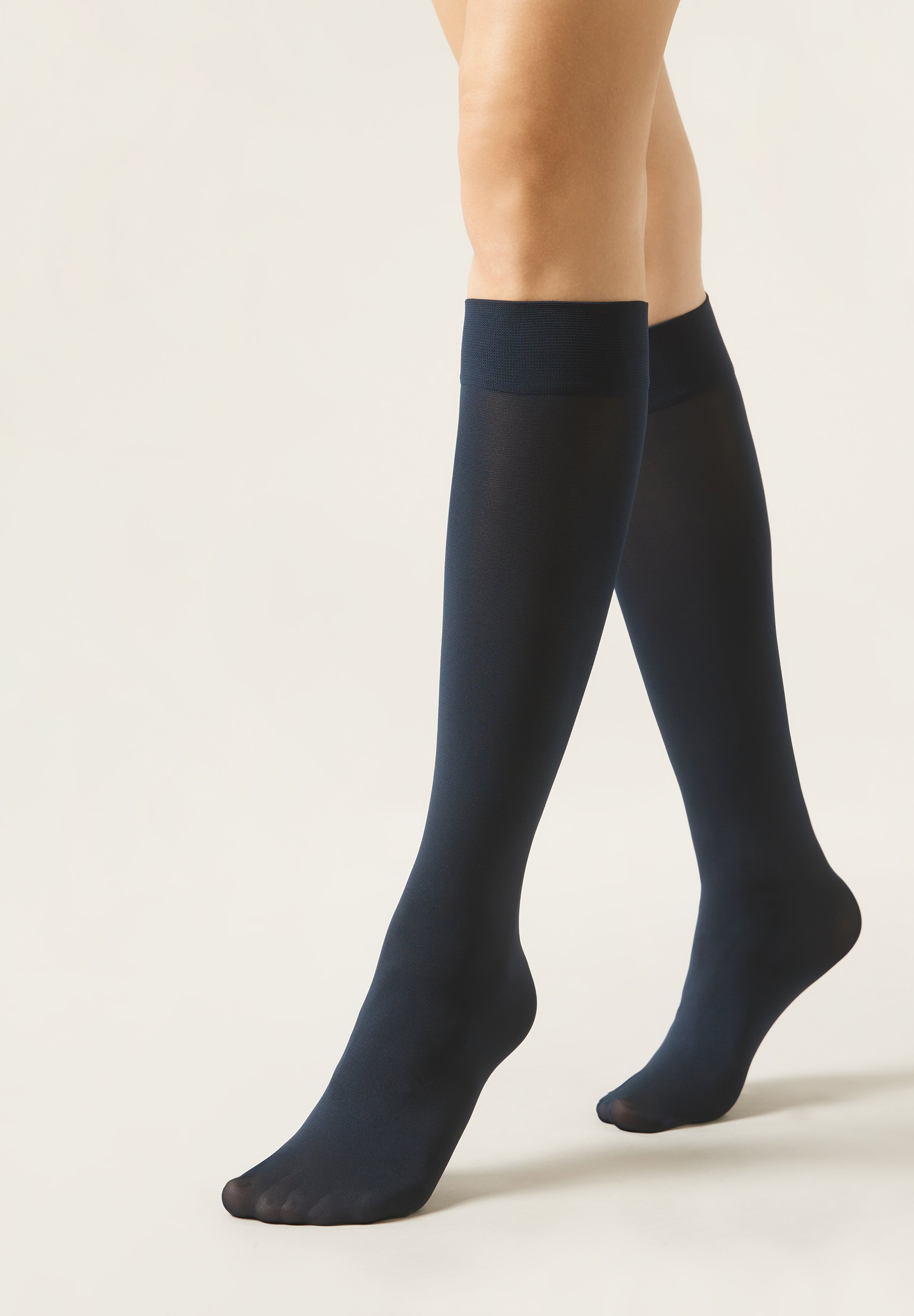 Calzedonia 60 DEN KNEE HIGH Calzettoni 60 DEN/blu Zalando