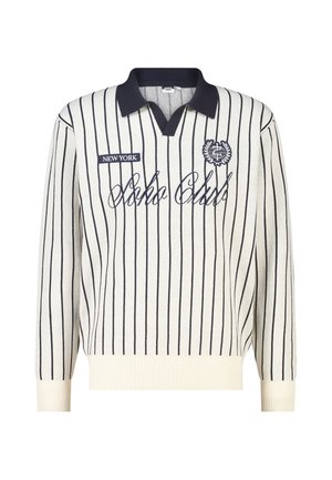 America Today, POLOSHIRT - Strickpullover - white