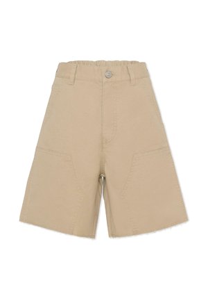 CASUAL - Short en jean - beige