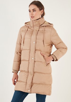 REGULAR FIT - Vinterfrakke - mink