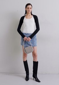 RE/DONE WRAP SKIRT - Φούστα παρεό - blue denim