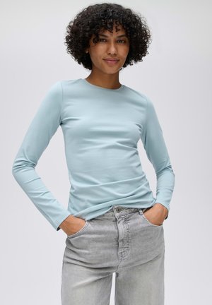 OPUS, OPUS LANGARMSHIRT SMILLA - Langarmshirt - dusty aqua