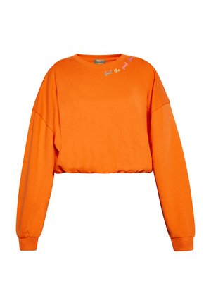 CO-BRANDED WITH EBEEZA - Sweater - orange