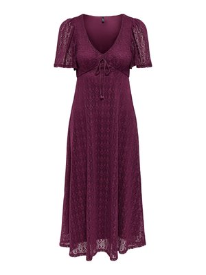 ONLY, ONLDANIELLA LANGES - Kjole - mauve wine