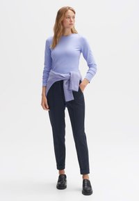 OPUS SLIM FIT BASIC - Longsleeve - soft viola