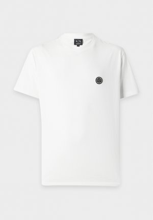Armani Exchange, REGULAR - T-shirt basique - off white
