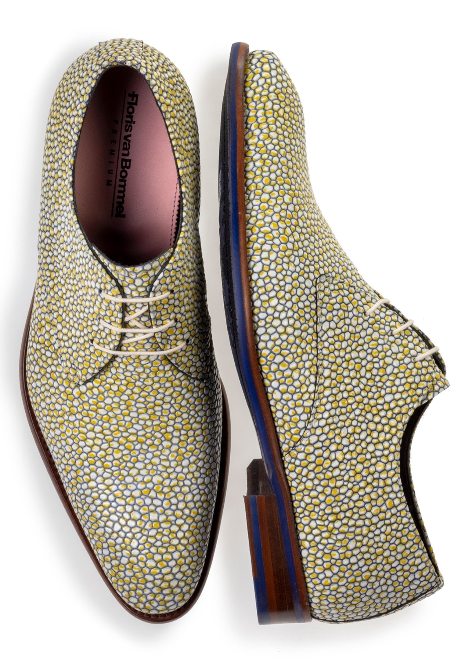 Floris van Bommel Veterschoenen - yellow/geel - Zalando.nl