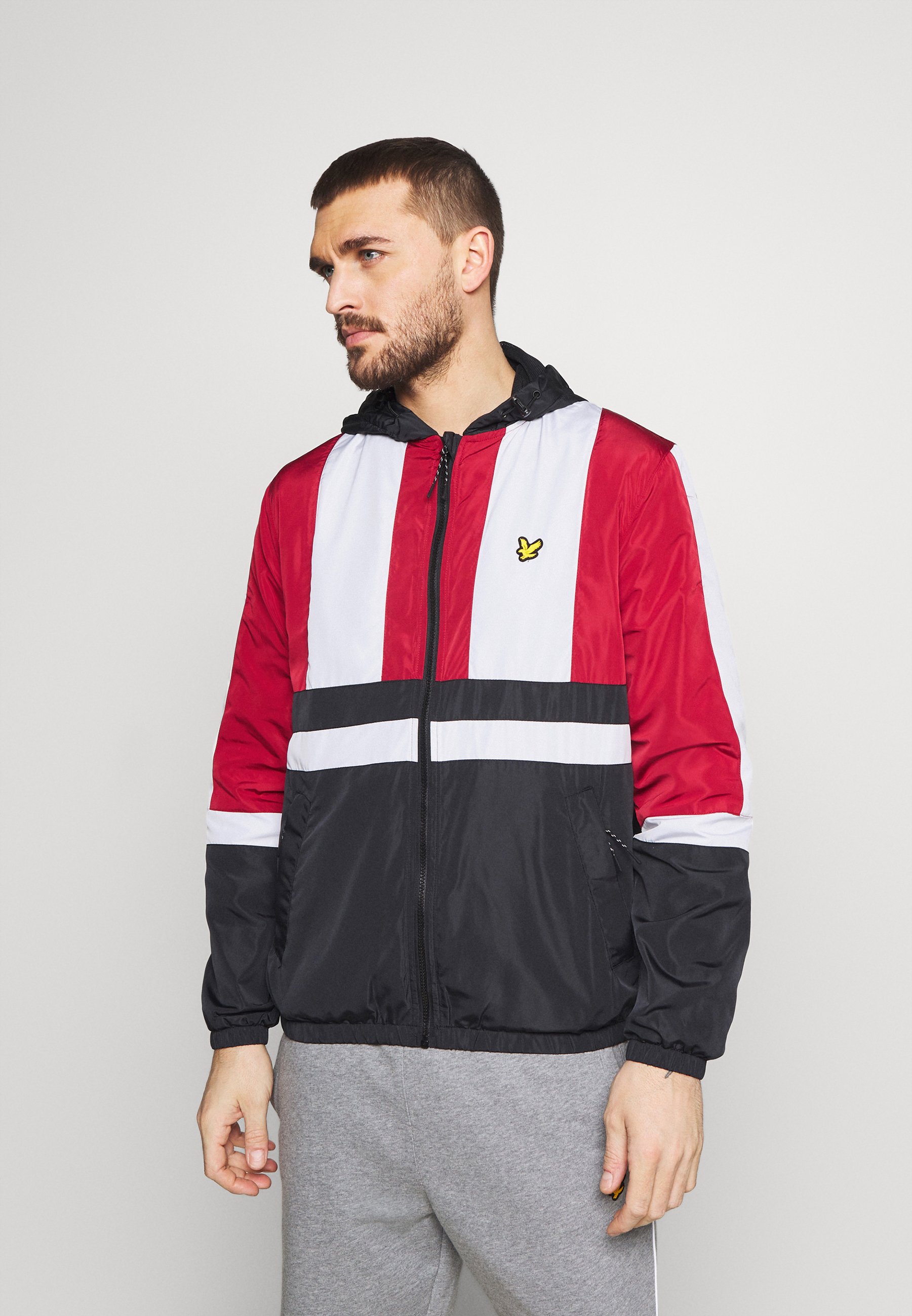 red lyle and scott jacket