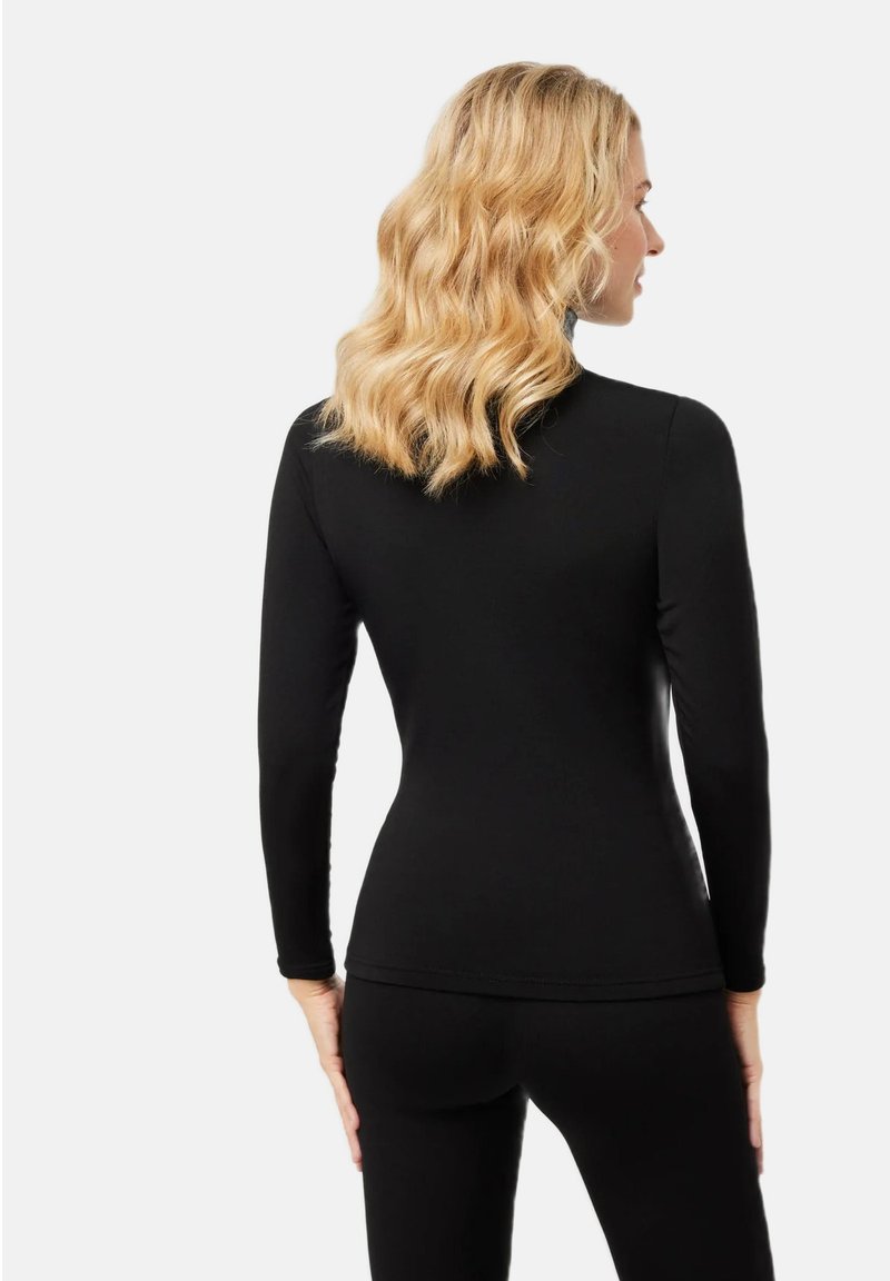 Ysabel Mora CAMISETA INTERIOR TÉRMICA CUELLO ALTO - - black/negro -