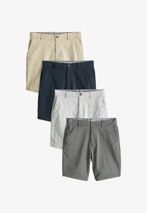 STRETCH 4 PACK STRAIGHT - REGULAR FIT - Pantaloni scurți - beige