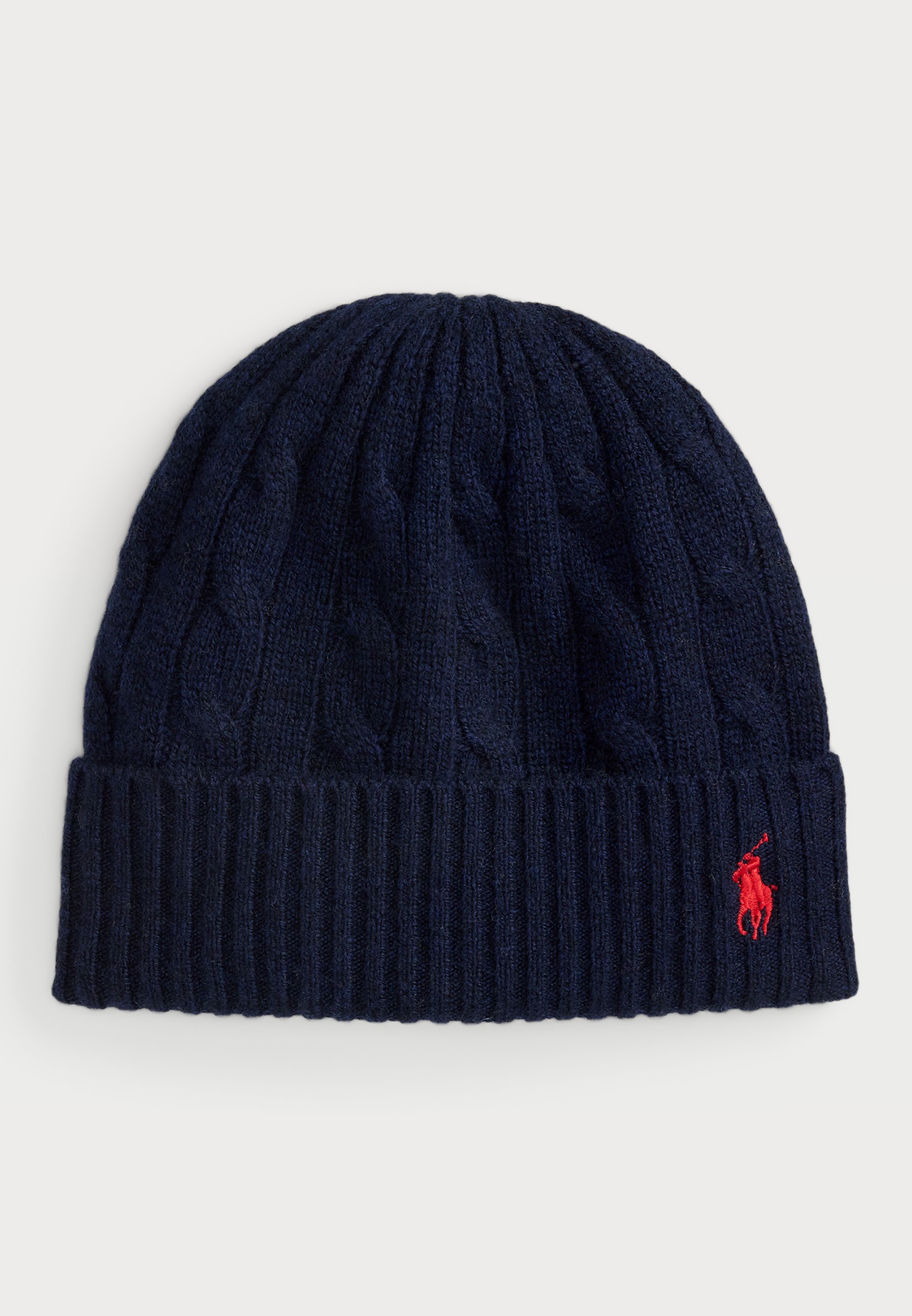 Polo Ralph Lauren CABLE KNIT WOOL CASHMERE BEANIE Beanie