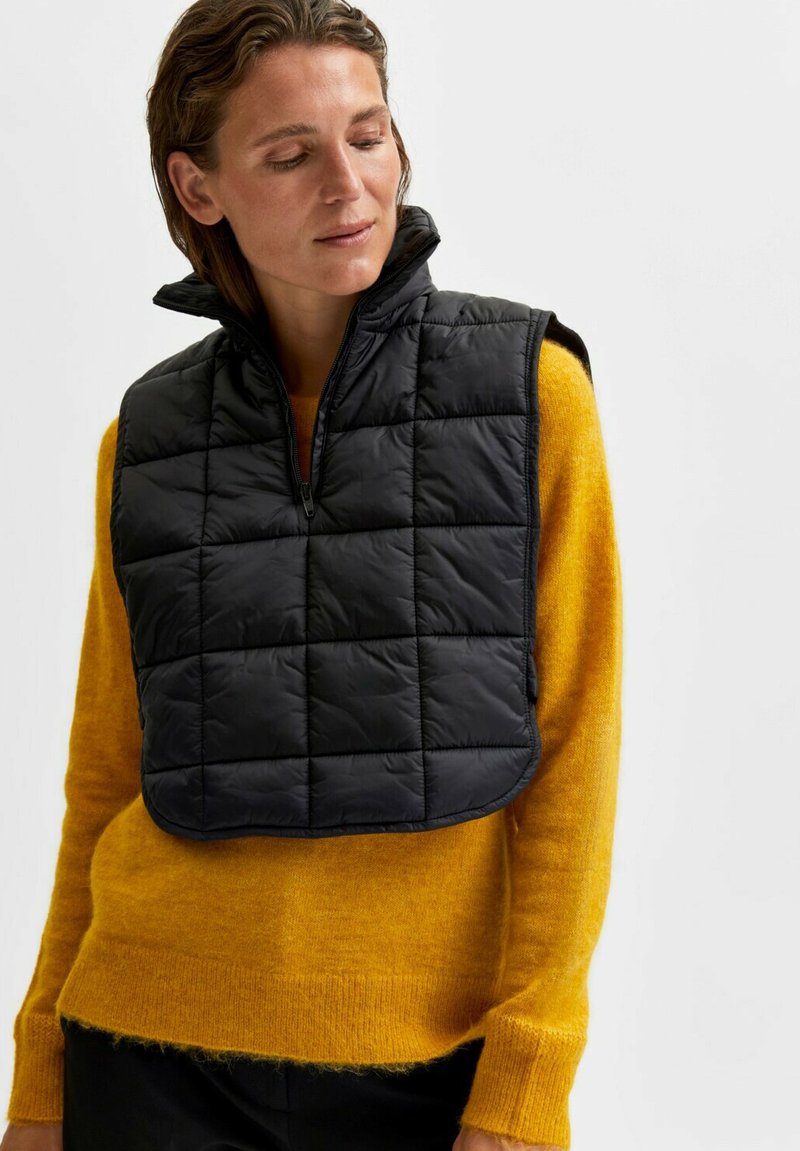 Damen Strickjacken | Selected Femme RUNDHALS Strickpullover senfgelb/senf - LQ61607 Damen Strickjacken | Selected Femme RUNDHALS Strickpullover senfgelb/senf - LQ61607