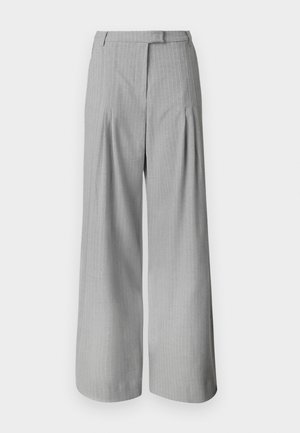 WIDE PANTS - Pantaloni - titanium