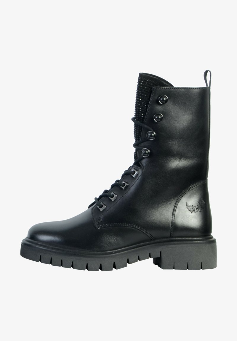 Kaporal Bottines à lacets - noir