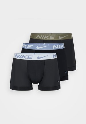 TRUNK 3 PACK - Bokserbriefs - light grey/medium olive/purple
