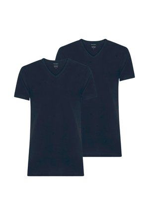 BIPACK - Maglietta intima - blu