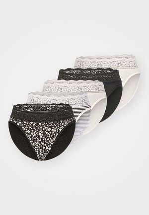 Marks & Spencer 5 PACK  - Braguitas - black/white