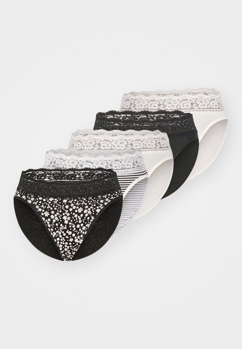 Marks & Spencer 5 PACK - Slip - black/white/nero - Zalando.it