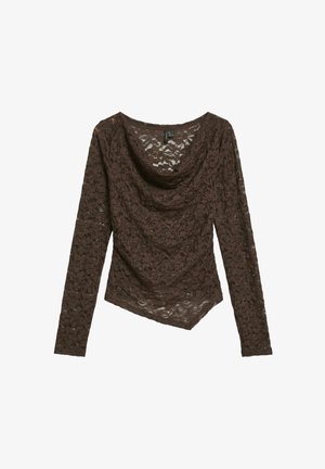 Vero Moda, TOP VMTALULA TOP - Blusa - chicory coffee