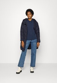 JDY JDYBROOKE LS NOOS - Blusa com botões - black iris