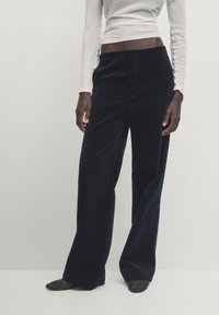 Massimo Dutti - Pantalon classique - dark blue Image miniature 1