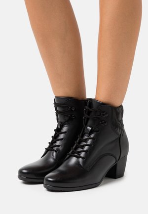 Jana Lace-up ankle boots - black