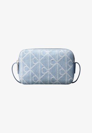 Calvin Klein EMBLEM - Geantă crossbody - light blue