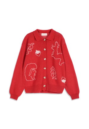Bobo Choses, FOREST SCENE - Gilet - red